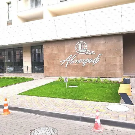 красивая в парке